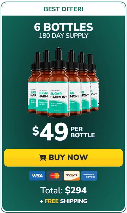 Sugar Harmony 6 Bottles Price